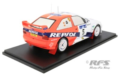 KOVOVÉ A RESIN MODELY | Ford Escort RS Cosworth No.9 Rally Acropolis Vatanen Pons Ixo 1 18 D5058