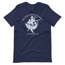Blue Whale Tavern Dark Shadows Short-Sleeve Unisex T-Shirt
