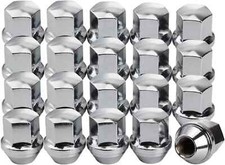 14X1.5Mm Lug Nuts Replacement for Wrangler Gladiator Grand Cherokee, 20 Pcs 7/8