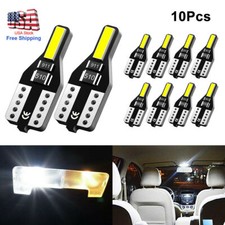 10X T10 194 168 CANBUS LED License Plate Interior Wedge Light Bulbs Super Bright
