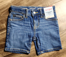 Cat  Jack At The Knee Relaxed Tapered Jean Shorts Dark Wash Size 4-14 BNWT