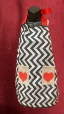 Red Hearted aprons for women cute