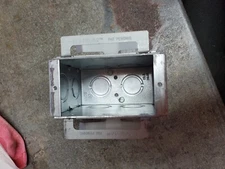 Lot Of 12 Raco 695B Single GANG Block-Loc Masonry Boxes (12Ea New)