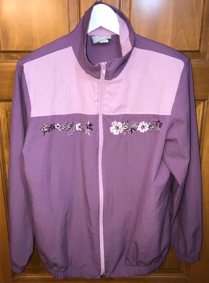 Conjunto de chándal cortavientos Blaire púrpura de colección para mujer mediano años 90 violeta Foto 2 de 4