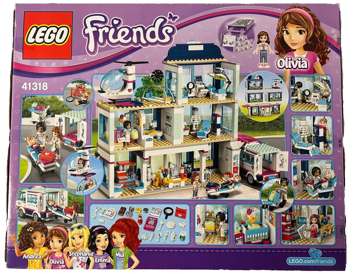 LEGO FRIENDS: Heartlake Hospital (41318) New Retired