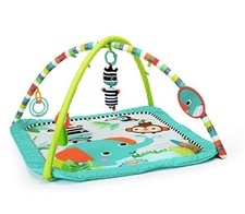 bright starts spots and stripes safari play mat & gym