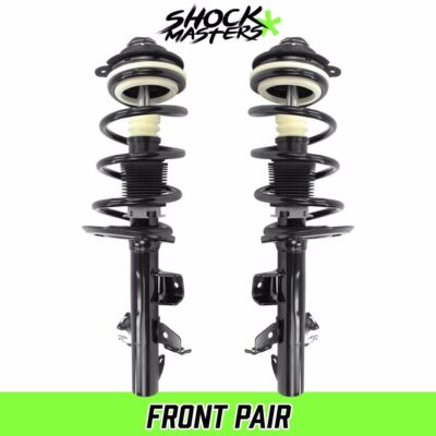 Front Pair Complete Struts & Spring Assemblies for 2014-2022 Jeep Cherokee FWD