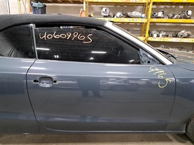 2010 A5 Audi Right Passenger Side Front Door Assembly Color: Gray Lz7h