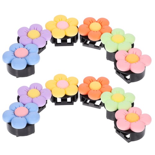 12 Pcs Auto-Blumenschmuck Duftende Blumendekoration Innenraumdekoration Mit - Bild 4 von 12