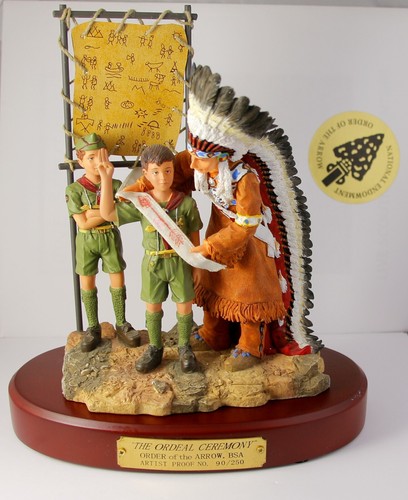 Order of the Arrow OA Endowment Ordeal Figurine #459 - Catawba Lodge Gift Idea - Picture 1 of 3