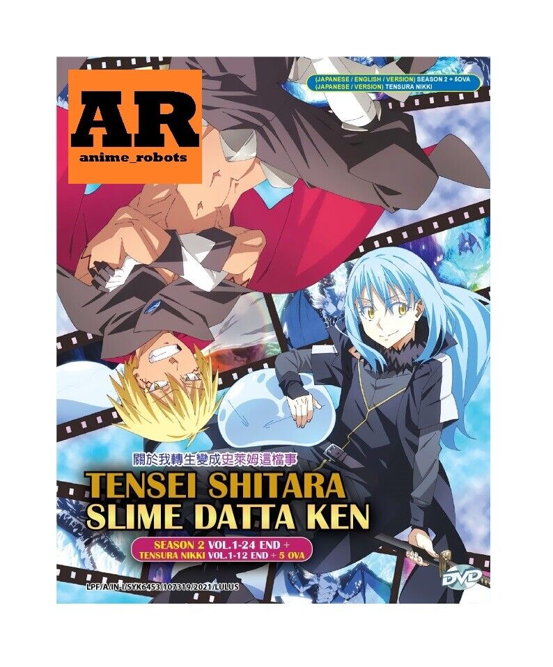 DVD ENGLISH DUBBED Tensei Shitara Slime Datta Ken SEASON 2 +Slime