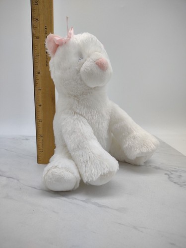 Carters White Kitty Cat Plush Musical Wind Up Nursery Lovey Toy 8" Works 2020 - Picture 10 of 10