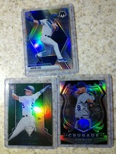 Lot (3) 2020 Chronicles Gavin Lux Mosaic Silver RC &Crusade Holo &Titanium Green