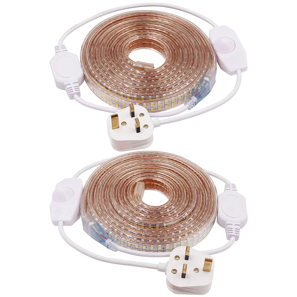 LED Strip AC 220V 240V IP67 Waterproof 5730 SMD 240leds/m Commercial Light Rope - Image 3 of 4