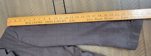 LOUIS VUITTON Uniformes Blazer Mens Size 40 Slate Gray Sport Coat Jacket - Picture 17 of 23