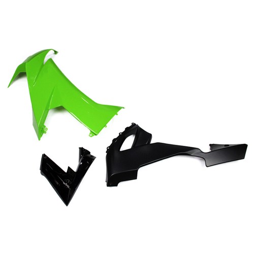 Green Black Fairings Kit for Kawasaki ZX10R NInja 2008 2009 2010 ABS Body Kit - Imagen 6 de 9