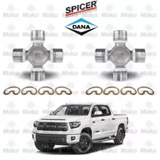 Two x 5-1330X SPICER U-Joints for Front Driveshaft 2007-2017 Toyota Tundra 4WD