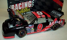 Ted Musgrave 1995 Action Racing Collectables #9 Ford 1/24 Vintage NASCAR Diecast