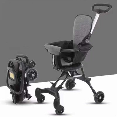 Reisekinderwagen, Faltbarer Kinderwagen, Verstellbar Faltbar mit Auflage, Baby Kinderwagen,