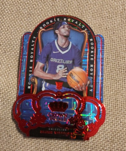 2021-22 Panini Crown Royale Royalty Asia Red Ziaire Williams #23 Rookie RC NM - Bild 5 von 6