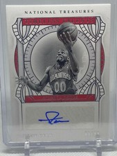 2020-21 Panini National Treasures Timeless Talents Tony Delk Auto /99
