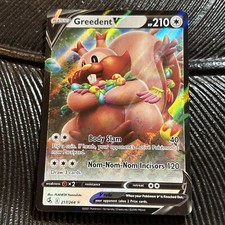 greedent v pokemon card price VMAX - 218/264 - Ultra Rare - Sword & Shield your opponent takes 2 Prize cards. Greedent V - Pokemon 3