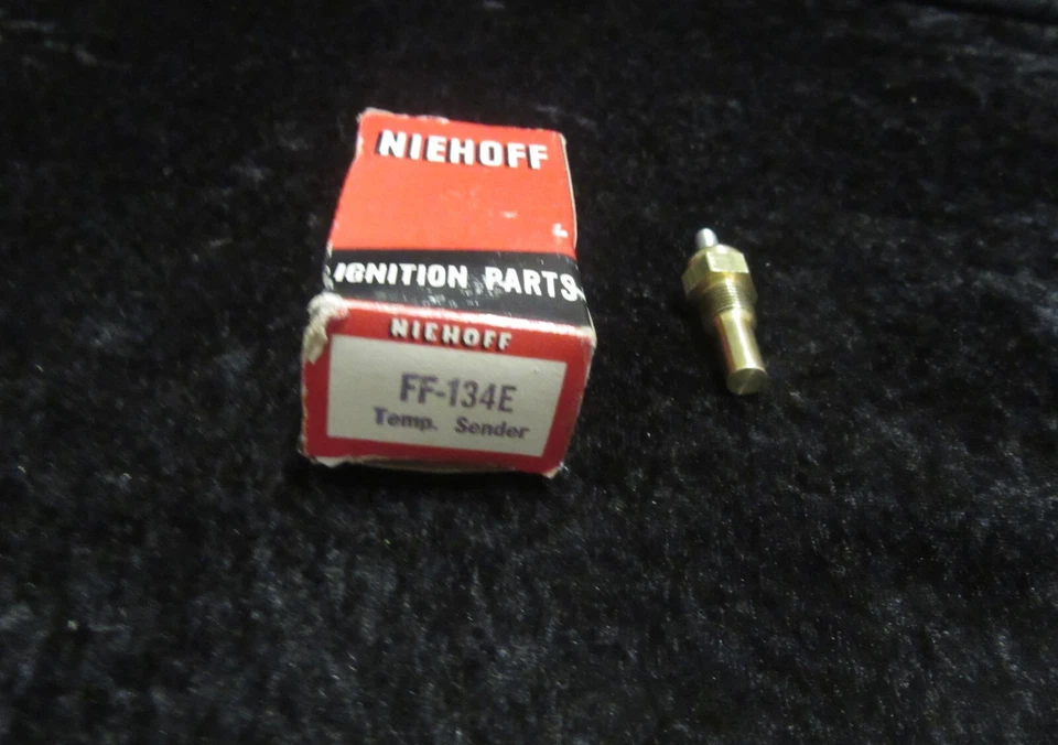 NOS 1963-1966 Chrysler Dodge Ford Lincoln Mercury Niehoff Temp. Sending Unit - Image 2 of 3