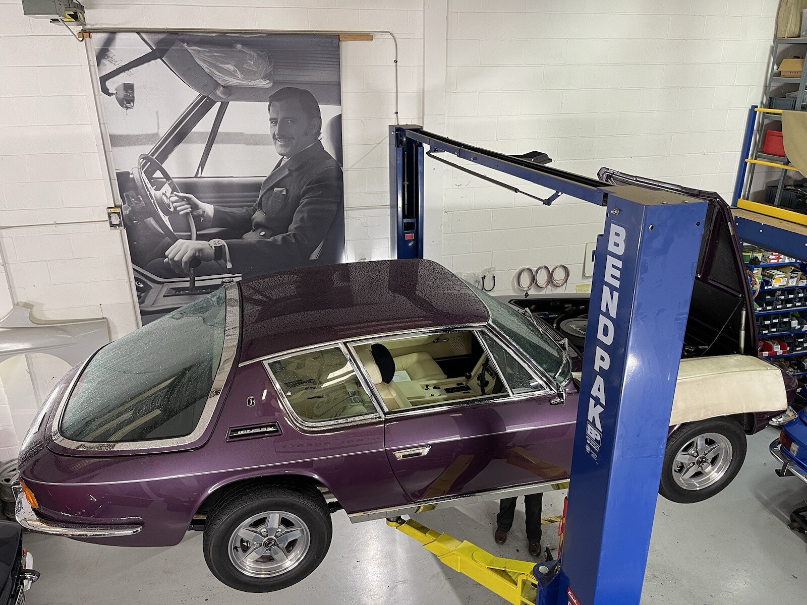 JENSEN CV8 MK1 & EARLY MK2 GEARBOX OIL FILTER -NOS # 2400124