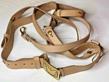 US Civil War Leather Officers Sword Belt Hand Made With Eagle Buckle
