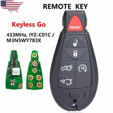 NEW KEYLESS GO PROXIMITY Remote Key Fob For 2012 Jeep Grand Cherokee IYZ-C01C