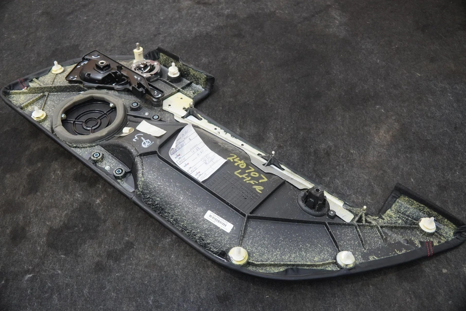 Front Left Driver Interior Door Trim Panel Cover Black OEM Alfa Romeo 4C 2015-20 - Image 4 of 4