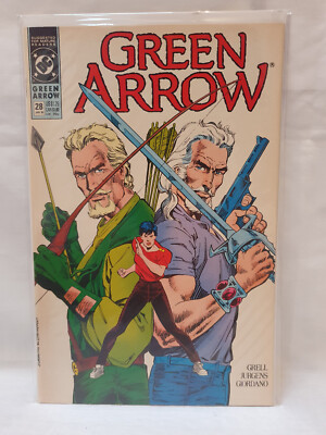 Green Arrow (Vol. 2) #28 VF/NM 1st Print DC Comics 1990 [CC]