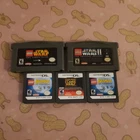 Lot Of 5 Nintendo DS Gameboy Advance GBA  Video Games Authentic Works Cartridges