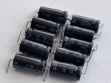10 Stück - 22uF 40V LL axial - SIEMENS B41588 GPF - ESR erhöht -  NOS