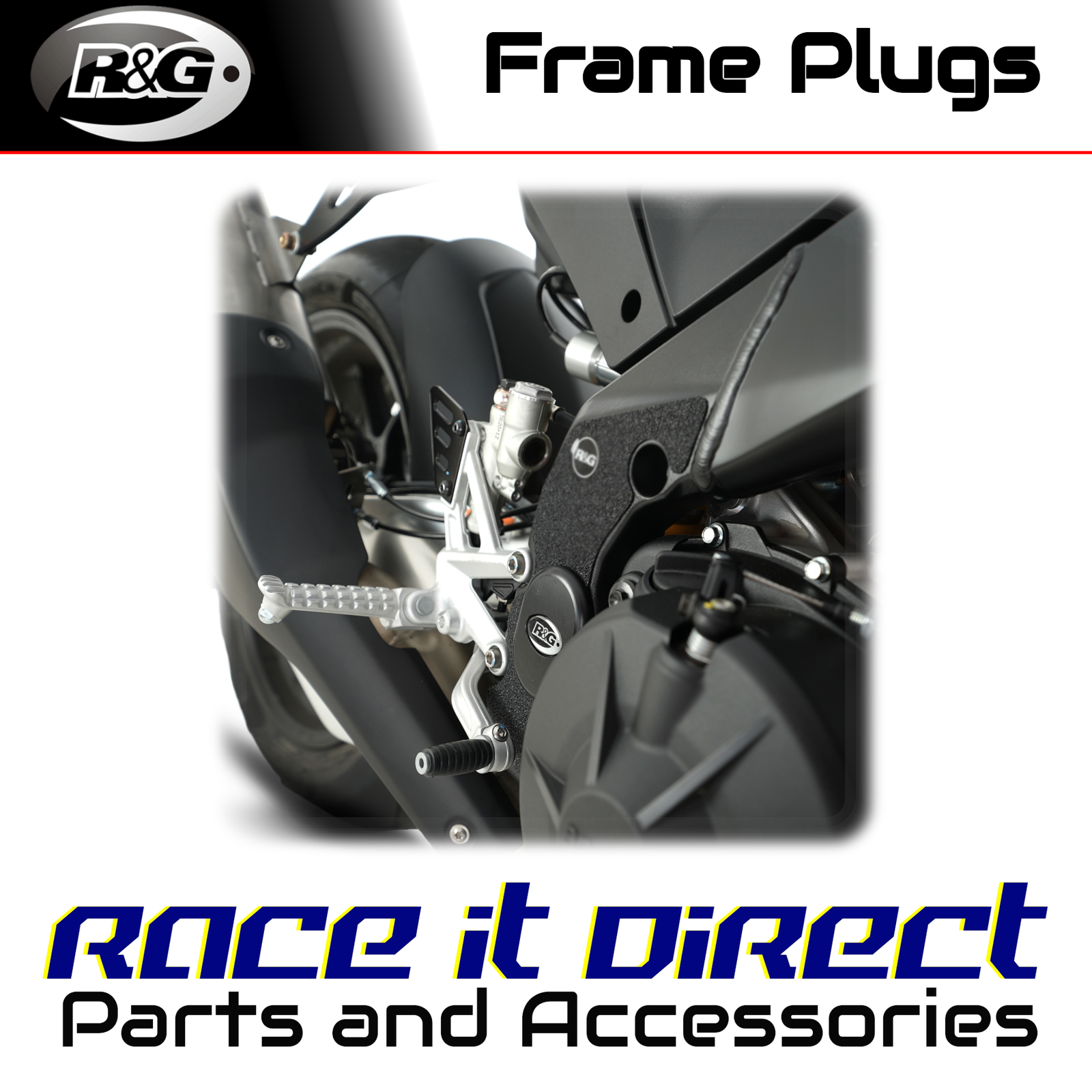 Frame Plugs for Aprilia Tuono V4 R APRC 2011-2014 R&G
