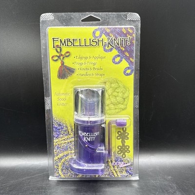 Bond America Embellish Knit Automatic Spool Knitter Starter Kit Model 02029-3