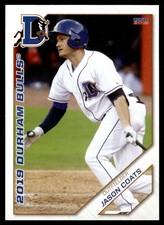 2019 Jason Coats Choice Minor League Rookie Durham Bulls Baseball