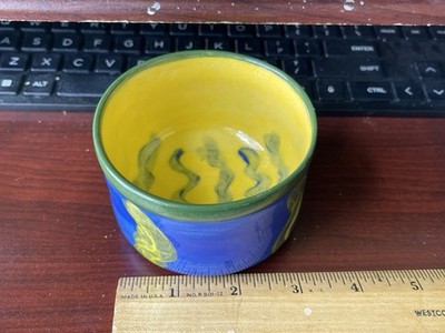 Retro Pottery E-K Heerwagen Denmark  Bowl  3 1/2''