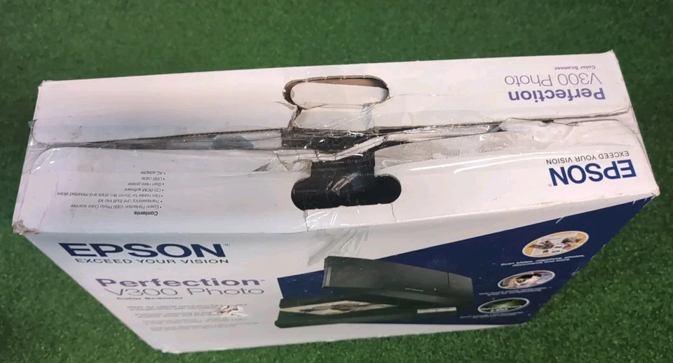 EPSON V300 Perfection Photo Flatbed Color Scanner Document Scanner New Open Box - Image 2 of 3