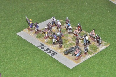15mm marlburian / barbary corsairs - battlegroup 19 figs & 1 gun - inf (76358)