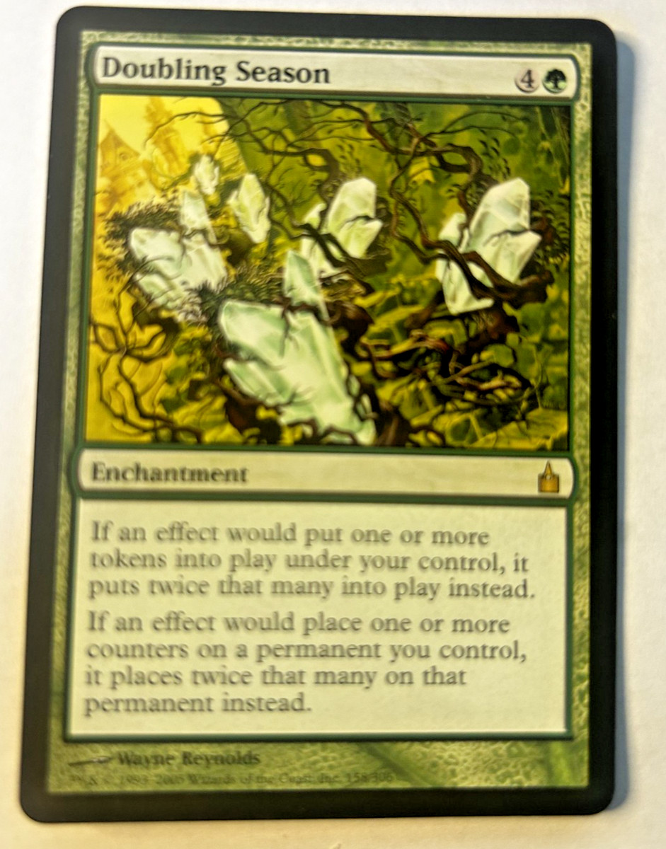 MTG: DOUBLING SEASON- RAVNICA: CITY OF GUILDS #158