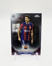 2023-24 Topps Chrome UEFA Club Competitions Robert Lewandowski No. 11
