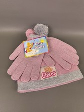 Care Bear Bennie Glove Set New With Tags Cheer Bear Pink And Shimmering Silver