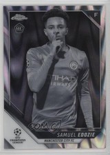 2021-22 Topps Chrome UCL Black & White RayWave Refractor Samuel Edozie #78 8d2