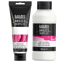 Liquitex Basics Acrylic Painting Mediums & Varnishes 250ml