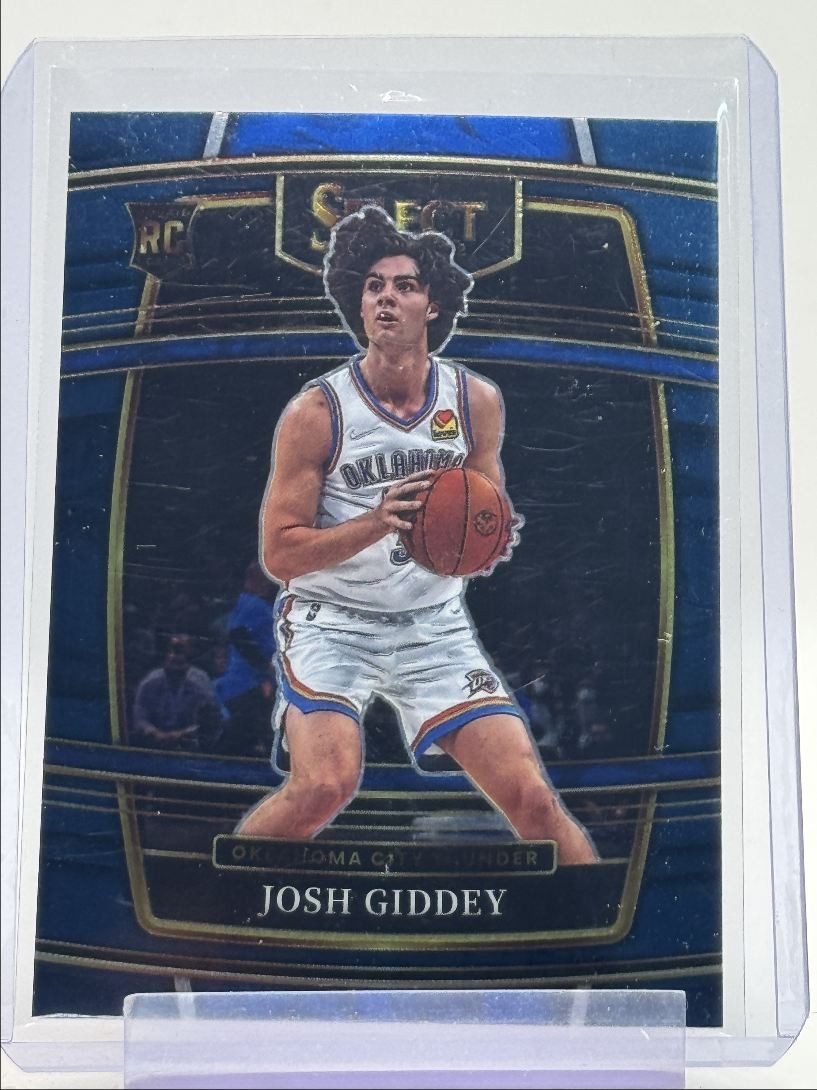 JOSH GIDDEY 2021-22 SELECT CONCOURSE ROOKIE RETAIL BLUE THUNDER RC Q3813