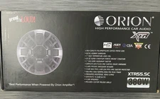 Orion XTR55.SC 5.25" 2-Way Component Speaker Set w/ Crossovers 5-1/4" Pair New