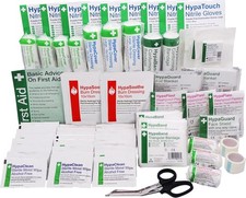 Safety First Aid Group BS 8599 Compliant Medium First Aid Kit Refill Pack