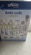 Dr. Brown's gift Set- Sippy Straw Bottle, HappyPacis, Travel Caps, Bottle Brush