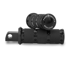 Performance Machine Footpegs XLS Passenger - Black Ano